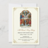 Invitation Fête de toute la Saint's Day (Devant)