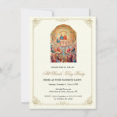 Invitation Fête de toute la Saint's Day (Devant)