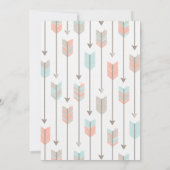 Invitation Fête de troisième anniversaire Wild and Three Trib (Dos)