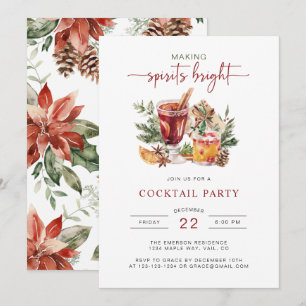 Invitation Fête de vacances à l'aquarelle