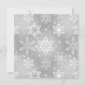 Invitation Fête de vacances d'échange de biscuit de Noël (Dos)