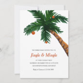 Invitation Fête de vacances Island Greeting (Devant)