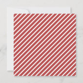 Invitation Fête de vacances minimaliste moderne (Dos)