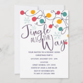 Invitation FÊTE DE VACANCES | Partie modifiable (Devant)