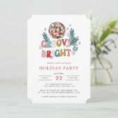 Invitation Fête de vacances Retro (Debout devant)