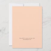 Invitation Fête d'ébullition de l'écrevisse minimale (Dos)