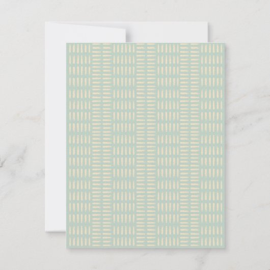 Invitation Fête d'échange (Dos)