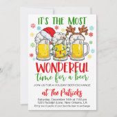 Invitation Fête d'échange de bières (Devant)