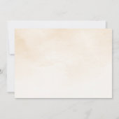 Invitation Fête Décoration Maison en pain d'épices (Dos)