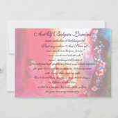 Invitation FÊTE DÉGUISEE,Mardi Gras Masques,Danse,Musique (Dos)