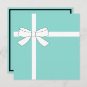 Invitation Fête d'engagement de la suite Mariage Bride & Co (Devant / Derrière)