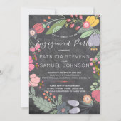 Invitation Fête d'engagement du tableau de bord de la couronn (Devant)