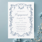 Invitation Fête d'engagement Floral de France Bleue