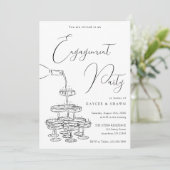 Invitation Fête d'engagement Tour Champagne (Debout devant)