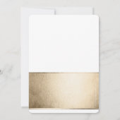 Invitation FÊTE D'ENTREPRISE élégant d'affaires applaudisseme (Dos)