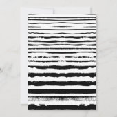 Invitation Fête d'enveloppement de cadeaux de Noël (Dos)