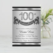 Invitation Fête des 100 ans d'Argent (Debout devant)