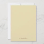 Invitation Fête des 25 ans de mariage noces d'argent Love Bir (Dos)