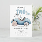 Invitation Fête des 2 ans de Growing up Two Fast Boy  (Debout devant)