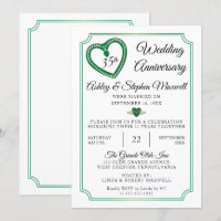 Fête des 35 ans de mariage Emeralds Diamonds
