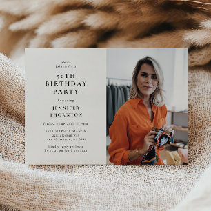 Invitation Fête des 50 ans de Modern Photo