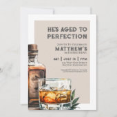 Invitation Fête des 60 ans de Whiskey Men (Devant)