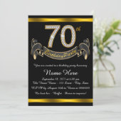 Invitation Fête des 70 ans (Debout devant)
