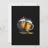 Invitation Fête des 85 ans Cheers and Beers (Dos)