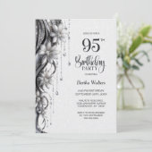 Invitation Fête des 95 ans Fleurs et Diamants (Debout devant)