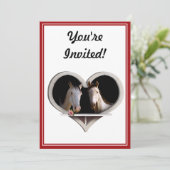 Invitation Fête des amateurs de chevaux (Debout devant)