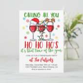 Invitation Fête des amis de Noël (Debout devant)