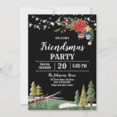 Invitation Fête des "amis" de Noël (Devant)