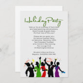 Invitation Fête des amis et des encouragements (Devant / Derrière)