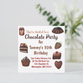 Invitation Fête des Amoureux du Chocolat (Debout devant)