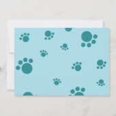 Invitation Fête des animaux (Dos)