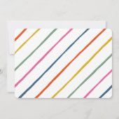 Invitation Fête des animaux Anniversaires de enfants (Dos)