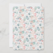 Invitation Fête des Anniversaires de enfants de la Fête des S (Dos)