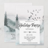 Invitation Fête des Arbres d'Hiver (Devant / Derrière)