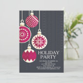 Invitation Fête des Bals de Noël Noirs (Debout devant)