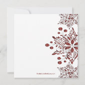 Invitation Fête des bijoux de Bourgogne (Dos)