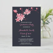 Invitation Fête des cerisiers en fleurs (Debout devant)