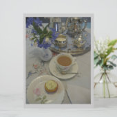 Invitation Fête des dames du thé l'après-midi (Debout devant)