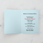 Invitation Fête des diplômés (Intérieur)