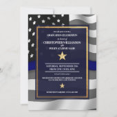 Invitation Fête des diplômes de l'Académie de police (Devant)