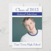 Invitation Fête des diplômes de lycée (Dos)