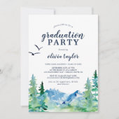 Invitation Fête des diplômés des montagnes Rocheuses (Devant)