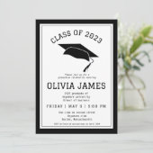 Invitation Fête des diplômes d'université moderne (Debout devant)