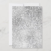 Invitation Fête des éléphants blancs en argent (Dos)