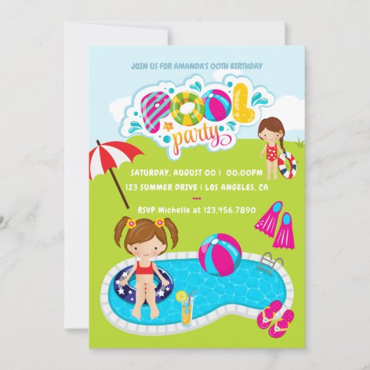 Invitation Fête des enfants (Devant)