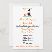 Invitation Fête des enfants d'Halloween ! (Dos)